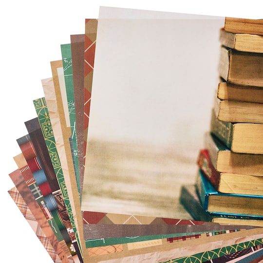 12" x 12" Academia Paper Pad by Recollections™, 180 Sheets